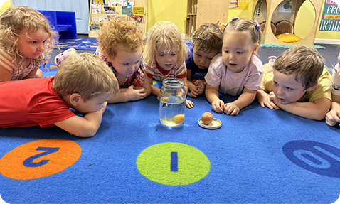 Children exploring together